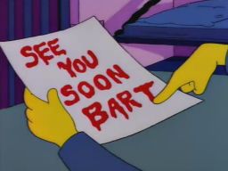 Sideshow Bob: "See You Soon Bart", -"Cape Feare"