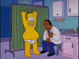 "Look at that blubber fly!", -"Homer's Triple Bypass"