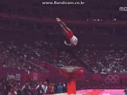This is the Matrix - London Olympics Gymnastics Vaulting