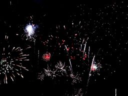 16 different fireworks clips all in one = finale infinity gif